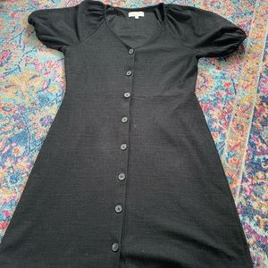 A staple little black dress:) By Madewell